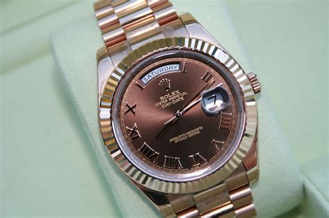 rolex president 2 rose gold